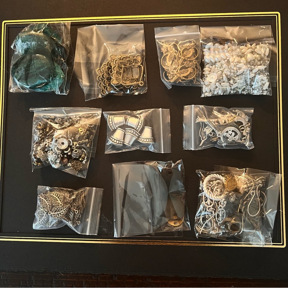 Bundle of 10 Assorted Jewelry Making Supplies